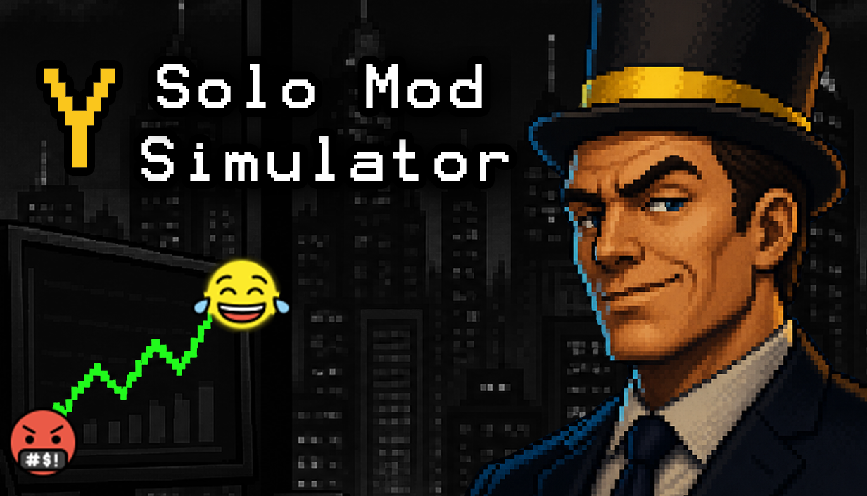 Y: Solo Mod Simulator, key art